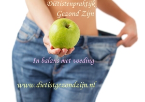 Dietistenpraktijk gezond zijn slank appel
